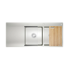 Chậu rửa bát Konox Workstation Sink – Topmount Sink KN11650TD – Bàn trái
