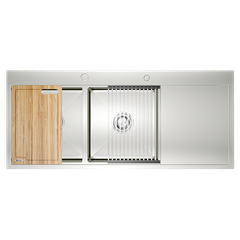 Chậu rửa bát Konox Workstation Sink – Topmount Sink KN11650TD – Bàn phải