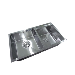 Chậu rửa bát inox 2 hố Faster FS 8245HS