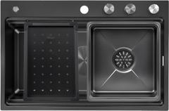 Chậu rửa bát Kluger KWF8161FB-S76W Plus