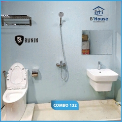Combo phòng tắm ,combo nhà tắm, trọn bộ thiết bị vệ sinh phòng tắm 132