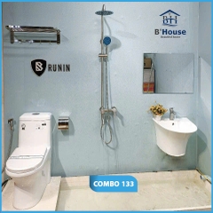 Combo phòng tắm, combo nhà tắm, trọn bộ thiết bị vệ sinh phòng tắm 133