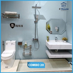 Combo phòng tắm, combo nhà tắm, trọn bộ thiết bị vệ sinh phòng tắm 20