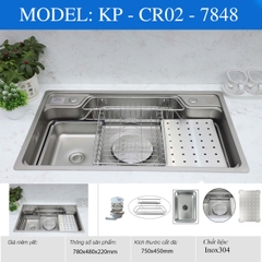CHẬU RỬA KEEPER – CR02 – 7848