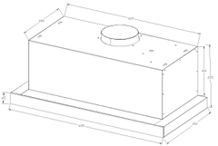 Máy hút mùi âm tủ Arber Smart AB700KH