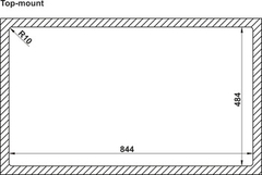 CHẬU KAFF SUS WS R10 HS25-SSN2S-8650 567.94.024