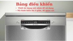 MÁY RỬA BÁT ĐỘC LẬP BOSCH SMS6ZCI10E SERIE 6 SẤY ZEOLITH