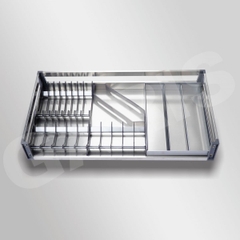 Kệ bát đĩa tủ dưới Garis GDB29 inox tấm màu tro tàn