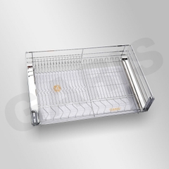 Kệ bát đĩa tủ dưới Garis GDE29 inox 304 xước mờ