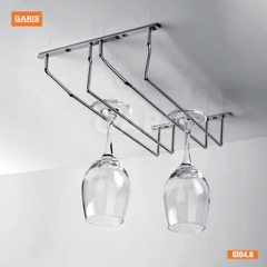 Giá treo ly đôi Garis GIC46 inox 304
