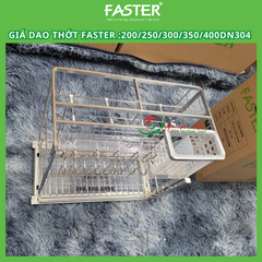 Giá dao thớt chai lọ Faster MF200/250/300/350/400 DN304, Inox 304 nan dẹt cao cấp