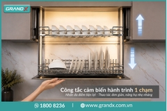 Giá bát nâng hạ điện cánh cửa trượt Slide GrandX XL.70SR