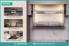 Giá bát nâng hạ điện cánh cửa trượt Slide GrandX XL.70SR