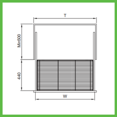 Giá xoong nồi nan dẹt Faster FS-DB70/75/80/90 45SD304-Inox 304 cao cấp