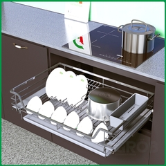 Kệ đựng bát đĩa đa năng hợp kim sơn nano Grob GP-70