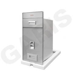 Thùng gạo Garis GRM630 mặt gương viền thép 15kg