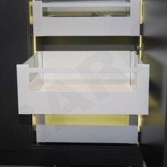 Ngăn kéo tủ đồ khô Garis GT6B thành cao vách kính