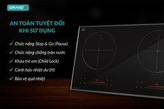 Bếp từ đôi GrandX GX IH618SE Serial 6