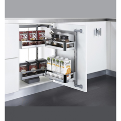 Hệ giá kho 2 tầng inox hộp cánh mở Eurogold EKB15260