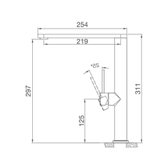 Vòi Rửa Chén Nóng Lạnh INOX 304 Malloca K061S