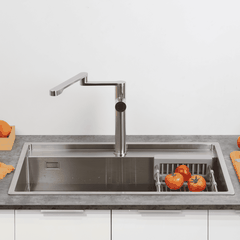 Vòi Rửa Chén Nóng Lạnh INOX 304 Malloca K060S