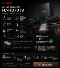 Máy hút mùi chữ T Fulco FC-HD70T9