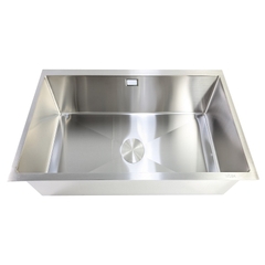 Bồn rửa chén đúc 68x45cm Âm Đá 1 Hộc 304