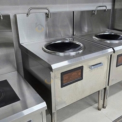 Bếp từ công nghiệp đơn 12kW mặt lõm