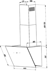 Máy hút mùi Sevilla SV - 90KM1