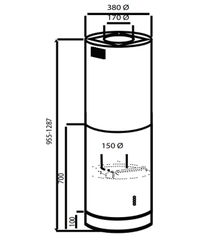 Máy hút mùi Latino LT-7038T