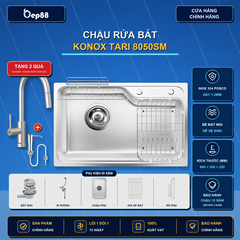 Chậu rửa bát phong cách Nhật chống xước Tari Smart 8050