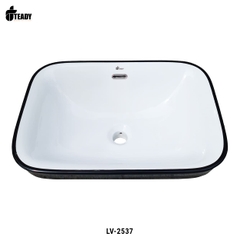 Lavabo Âm Bàn Dương Vành Cao Cấp LV-2537