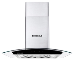 Máy hút mùi kính cong mặt kính đen EUH02170