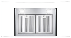 Máy hút mùi kính cong mặt kính đen EUH02190