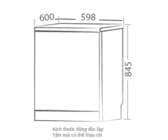 Máy rửa bát Canzy CZ-DSW809EU SERI 8