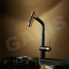 Vòi rửa bát dây rút Garis MF16R nóng lạnh