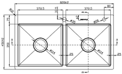 Chậu rửa bát Eurogold EUS18248