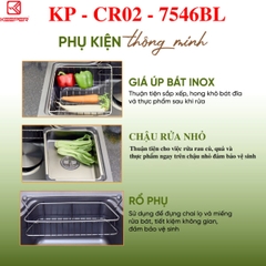 CHẬU RỬA KEEPER – CR02 – 7546BL