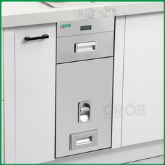 Thùng gạo mặt gương điện tử Grob RBE-300B