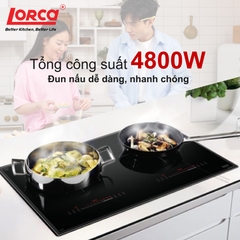 BẾP TỪ ĐÔI LORCA LCI-379 PROMAX
