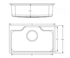 CHẬU RỬA KEEPER – CR02 – 7546BL