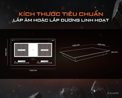 Bếp đôi 2 từ Junger JG CEJ-222