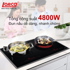 Bếp từ đôi Lorca TA 1006EC Plus