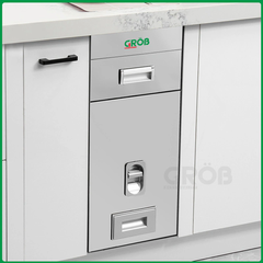 Thùng Gạo Mặt Gương Grob RB-260WF