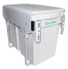 Thùng rác màu trắng Sevilla SV-TR22T