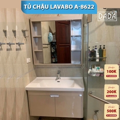 Bộ Tủ Gương Phòng Tắm, Tủ Lavabo Đẹp, Tủ Lavabo Phòng Tắm A 8622