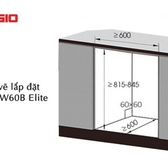 Máy rửa bát Texgio TGF87W60B Elite