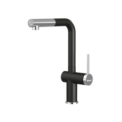 Vòi rửa bát dây rút Konox Stream Smart Black