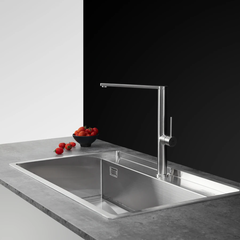 Vòi Rửa Chén Nóng Lạnh INOX 304 Malloca K061SS