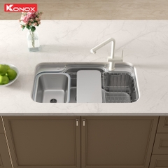 Chậu rửa bát chống xước Workstation Sink Dekor 8048SU